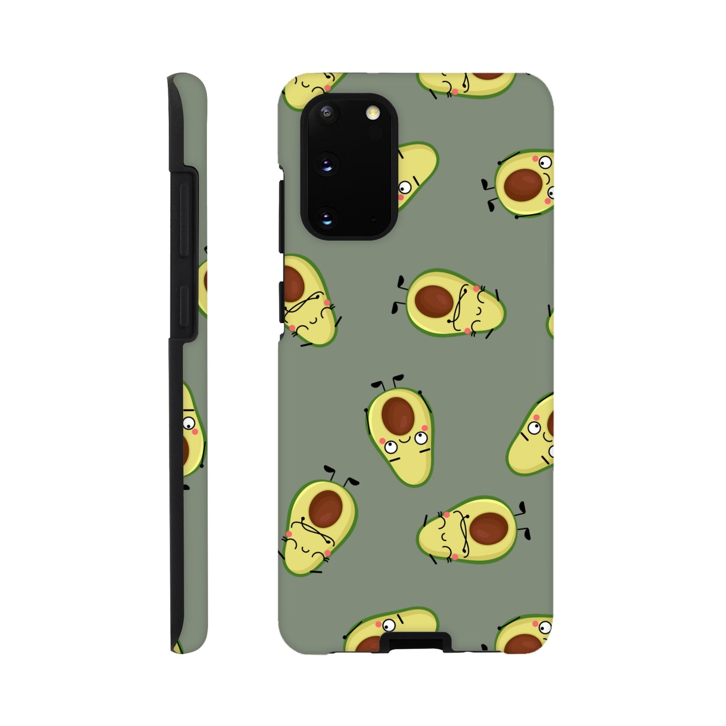 Avocado Characters - Phone Tough Case Galaxy S20 Phone Case food