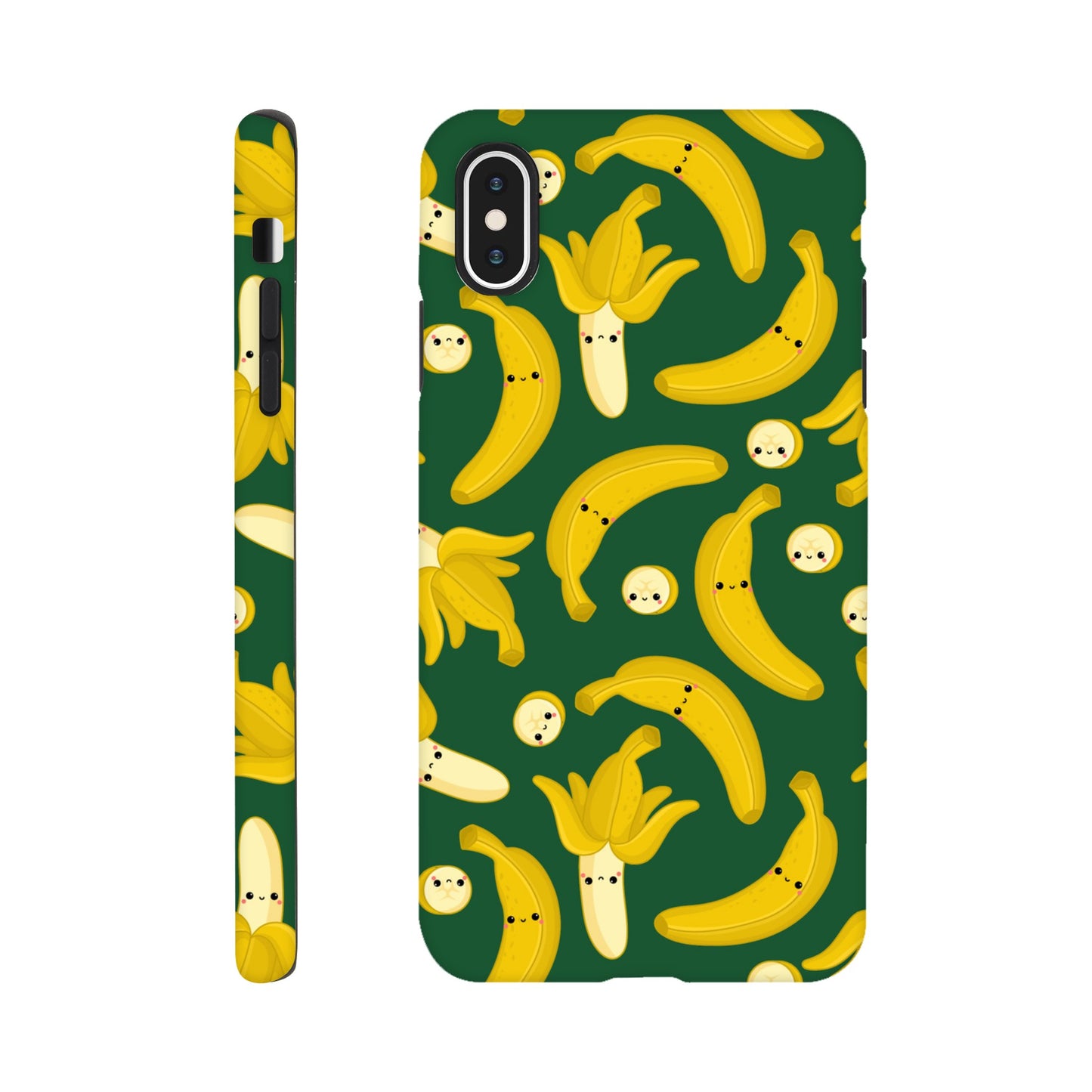 Happy Bananas - Phone Tough Case iPhone XS Max Phone Case food