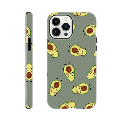 Avocado Characters - Phone Tough Case iPhone 13 Pro Max Phone Case food
