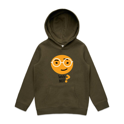 Why Not? - Youth Supply Hood Army Kids Hoodie