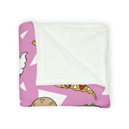Fast Food - Soft Polyester Blanket Blanket Food