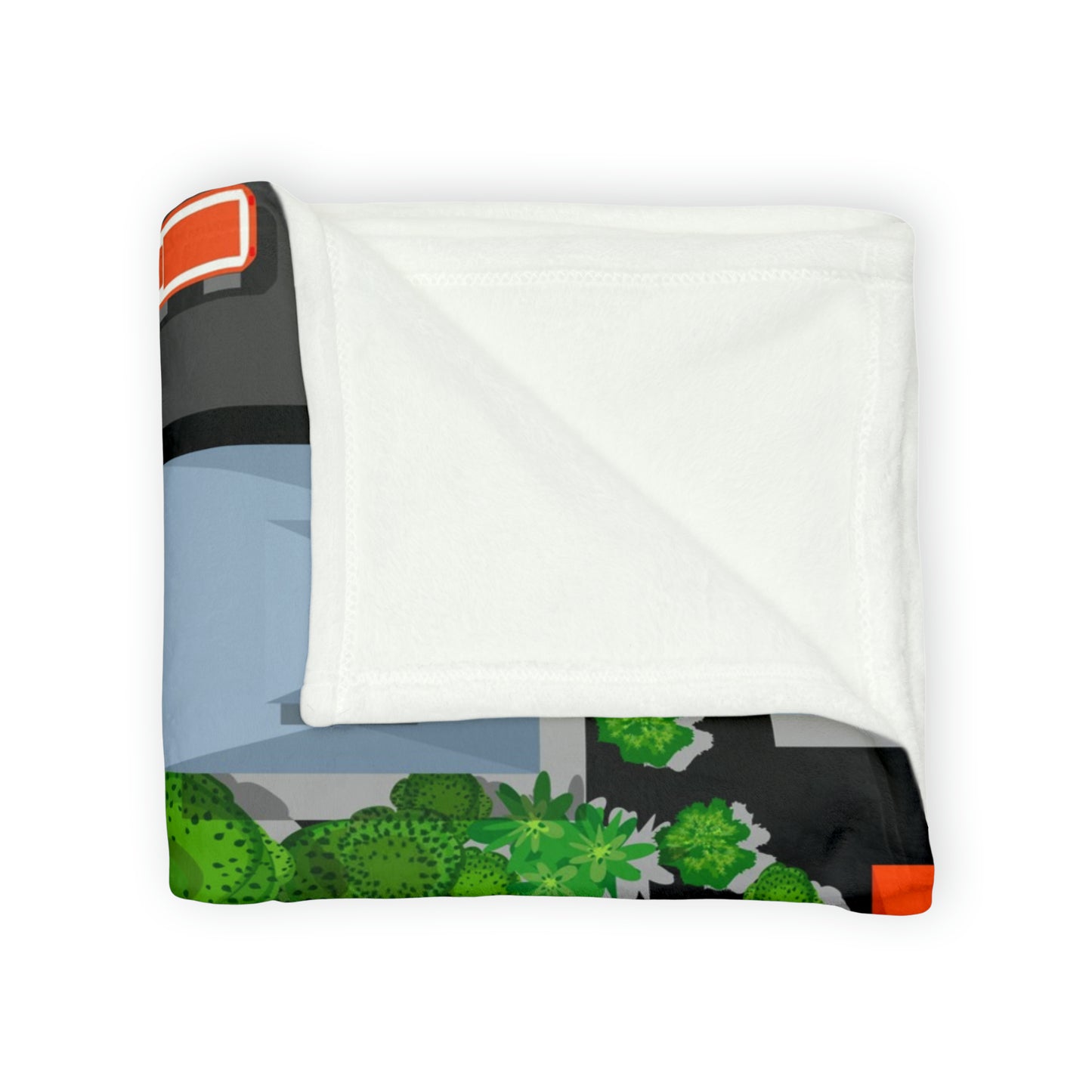 Road Map - Soft Polyester Blanket Blanket kids