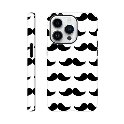 Moustache - Phone Tough Case iPhone 14 Pro Phone Case Funny