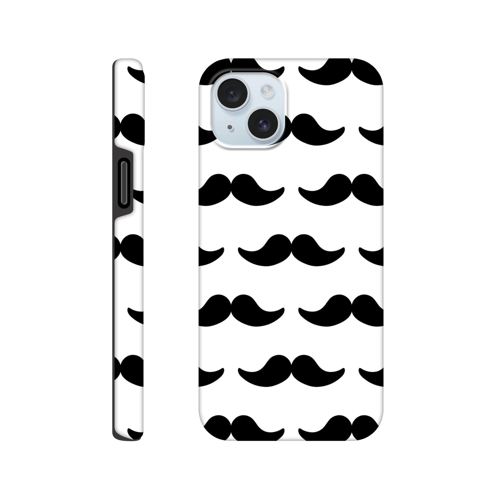 Moustache - Phone Tough Case iPhone 15 Plus Phone Case Funny