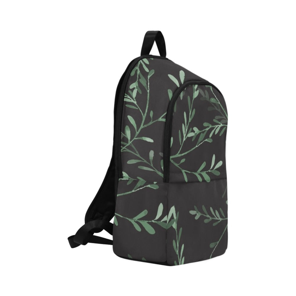 Delicate Leaves - Fabric Backpack for Adult Adult Casual Backpack Plants