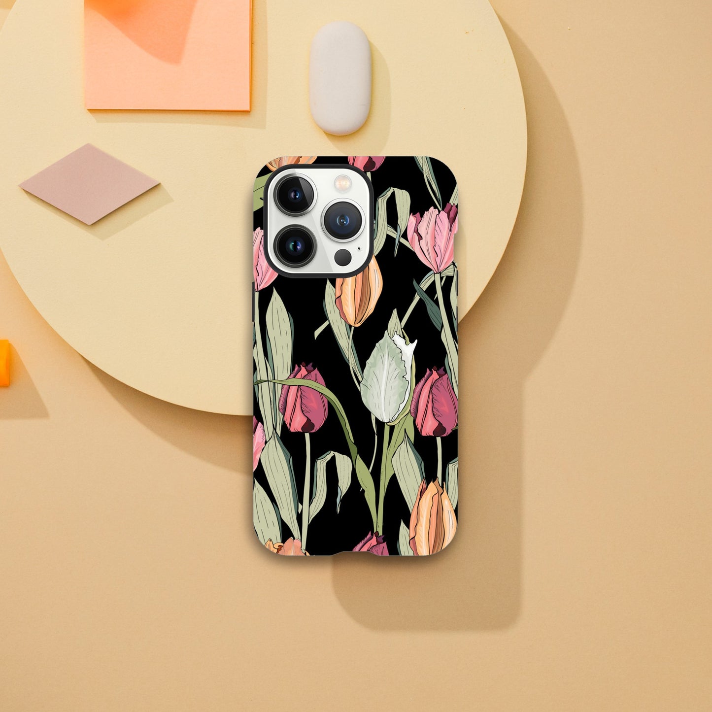 Tulips - Phone Tough Case iPhone 13 Pro Phone Case