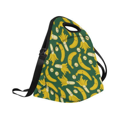 Happy Bananas - Neoprene Lunch Bag/Large Neoprene Lunch Bag/Large