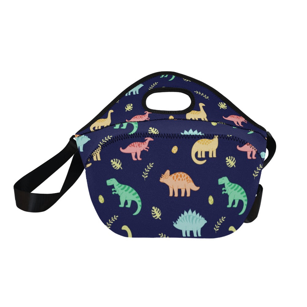 Dinosaurs - Neoprene Lunch Bag/Large Neoprene Lunch Bag/Large