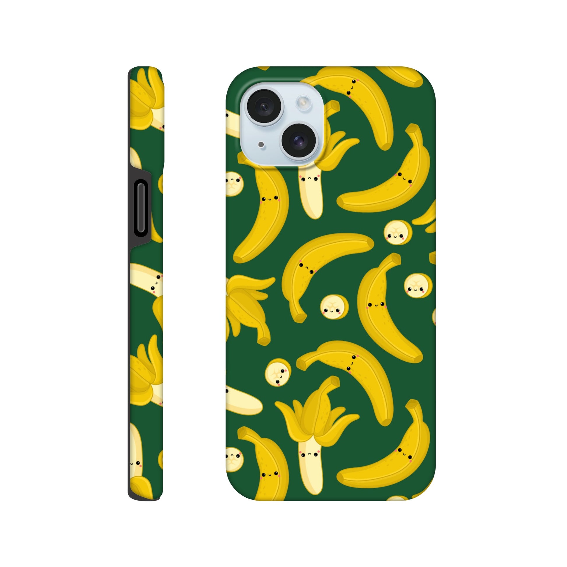 Happy Bananas - Phone Tough Case iPhone 15 Plus Phone Case food