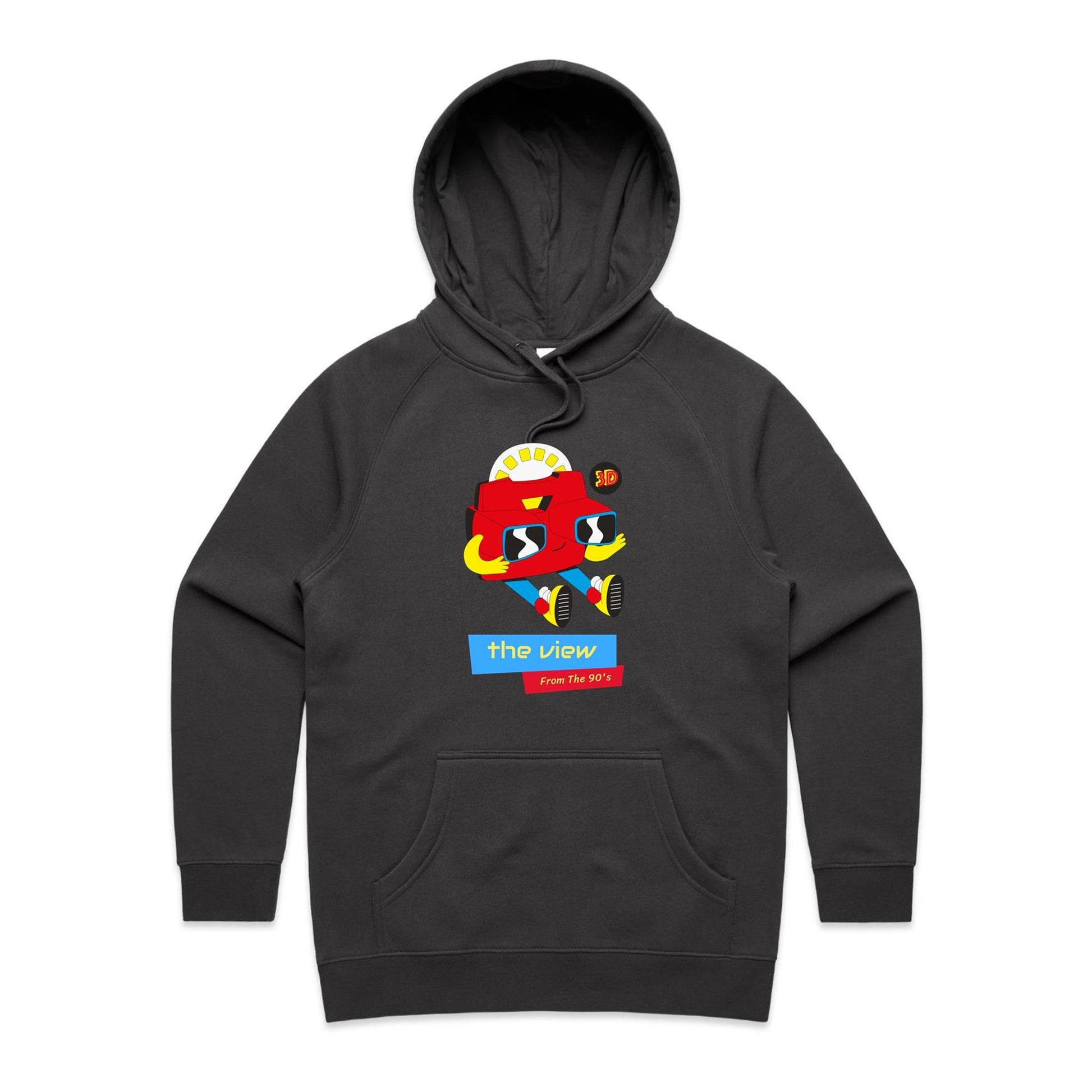The View From The 90's - Women's Supply Hood Coal Womens Supply Hoodie Retro