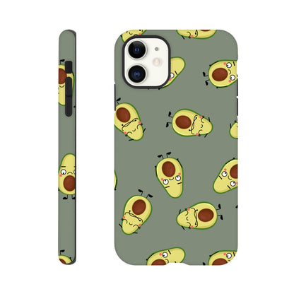 Avocado Characters - Phone Tough Case iPhone 11 Phone Case food