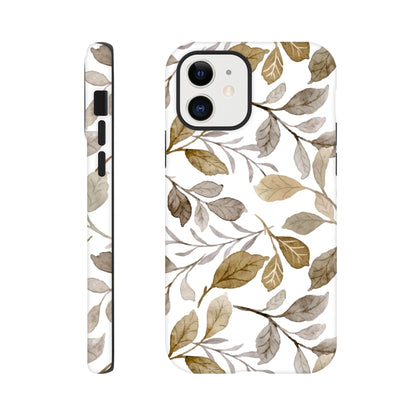 Autumn Leaves - Phone Tough Case iPhone 12 Phone Case Plants