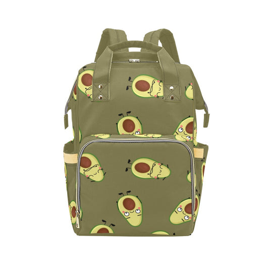 Avocado Characters - Multifunction Backpack Multifunction Backpack Food