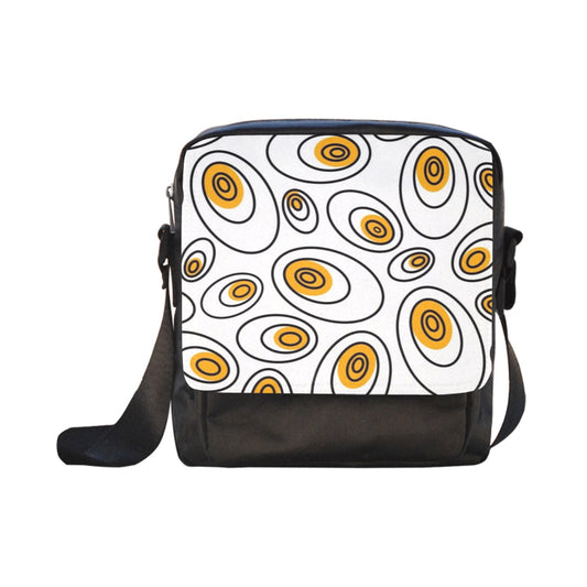 Abstract Eggs - Crossbody Nylon Bag Crossbody Bags