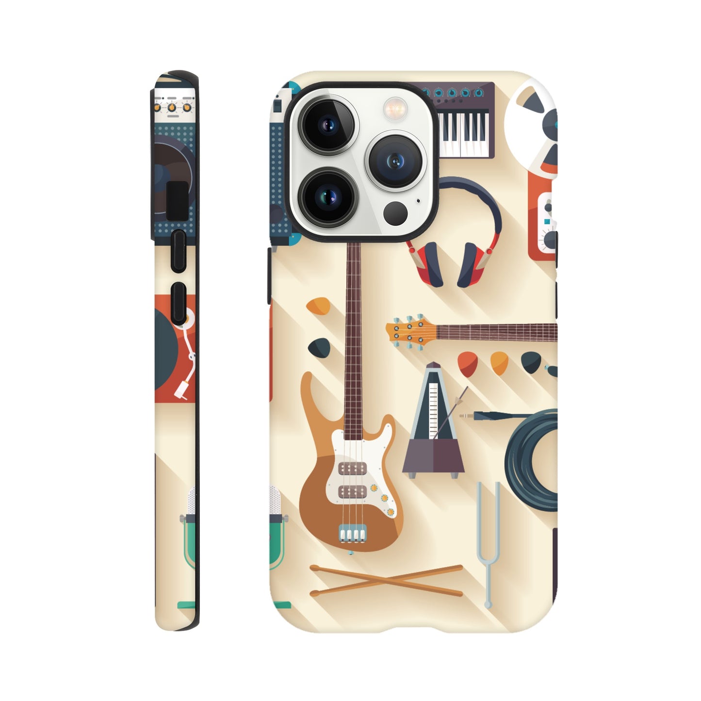 Music Time - Phone Tough case iPhone 13 Pro Phone Case Music