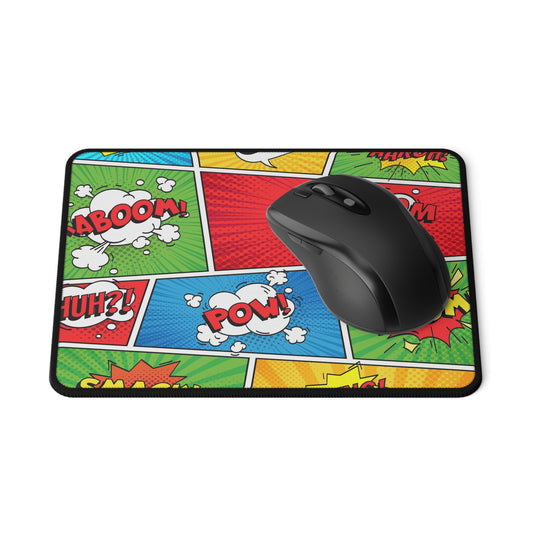 Comic Book - Non-Slip Mouse Pad 9.5" × 8" Non-Slip Mouse Pad