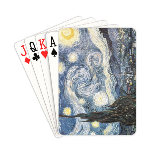 Starry Night - Playing Cards 2.5"x3.5" Playing Card 2.5"x3.5"