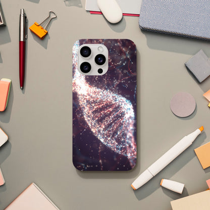 Glittery DNA - Phone Tough Case iPhone 15 Pro Max Phone Case