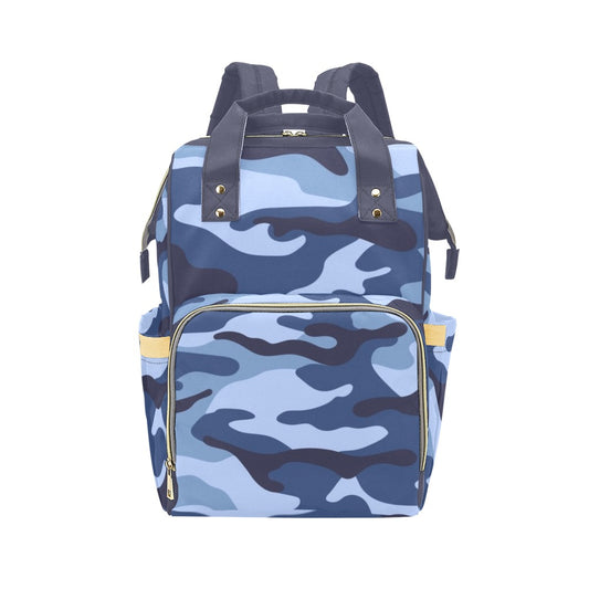 Blue Camouflage - Multifunction Backpack Multifunction Backpack
