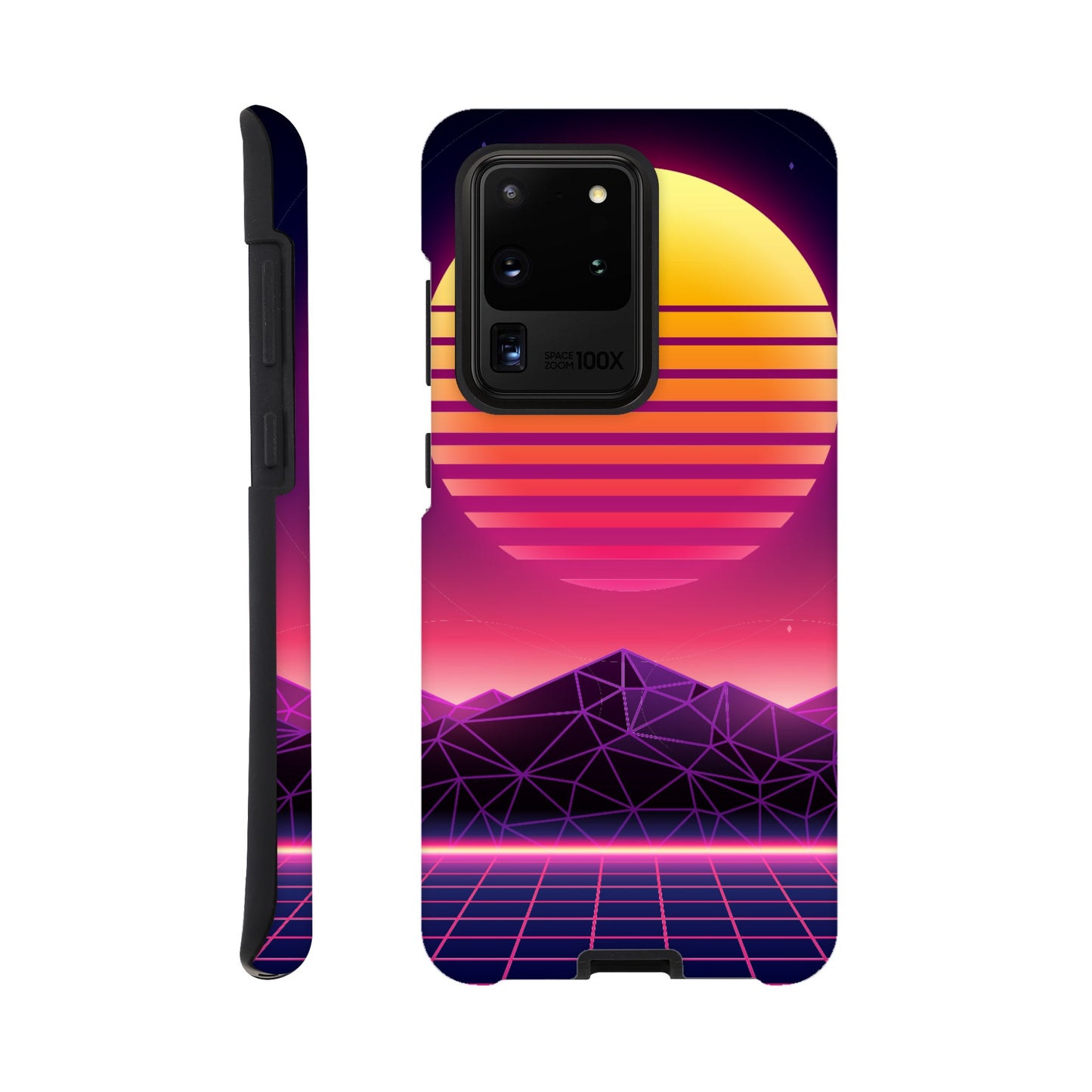80's Sunrise - Phone Tough Case Galaxy S20 Ultra Phone Case Games Retro Sci Fi