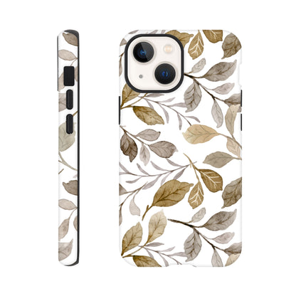 Autumn Leaves - Phone Tough Case iPhone 13 Mini Phone Case Plants