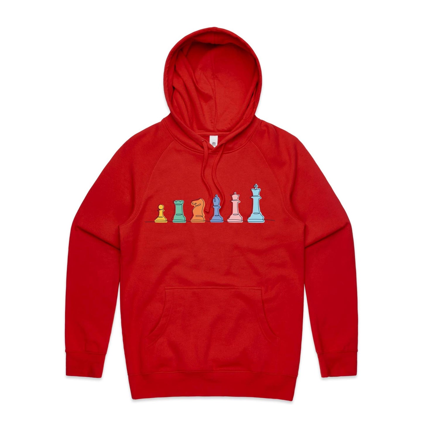 Chess - Supply Hood Red Mens Supply Hoodie Chess Games
