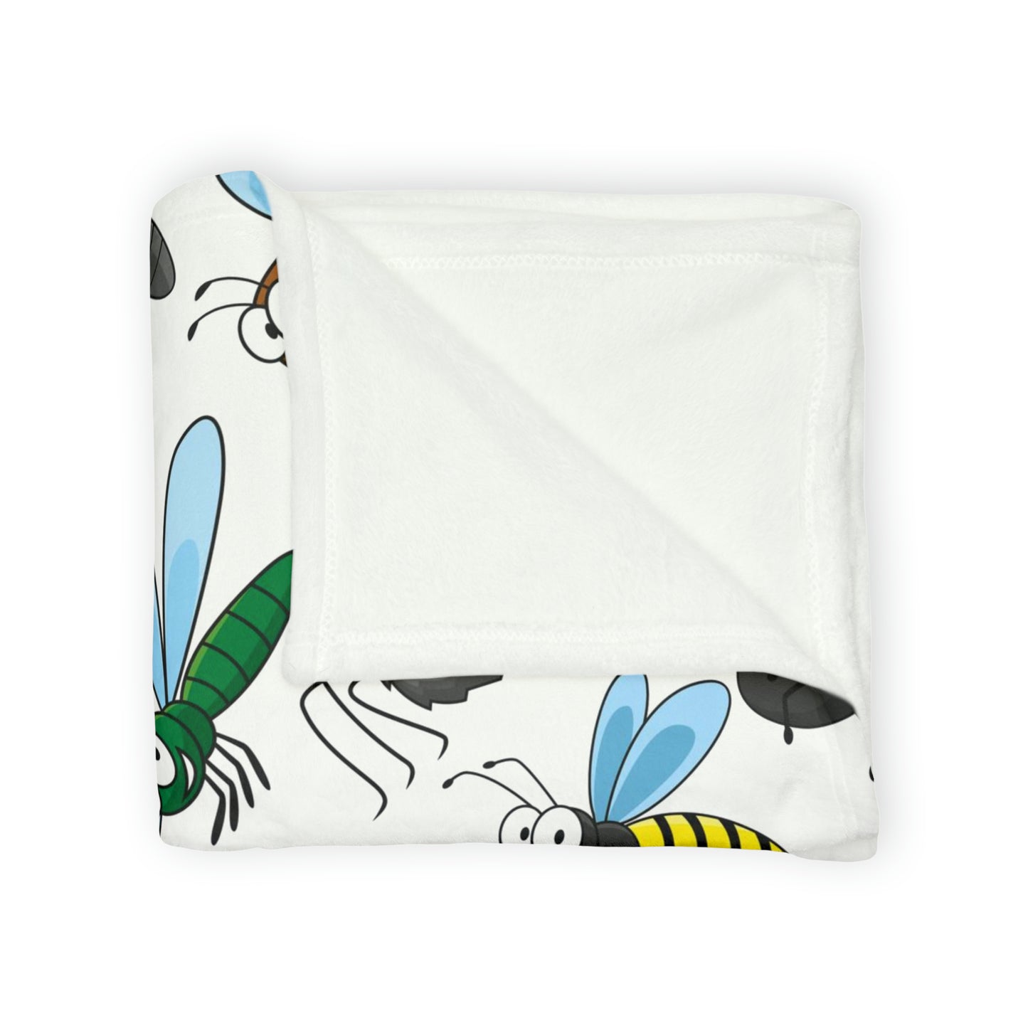 Little Creatures, Bugs - Soft Polyester Blanket Blanket