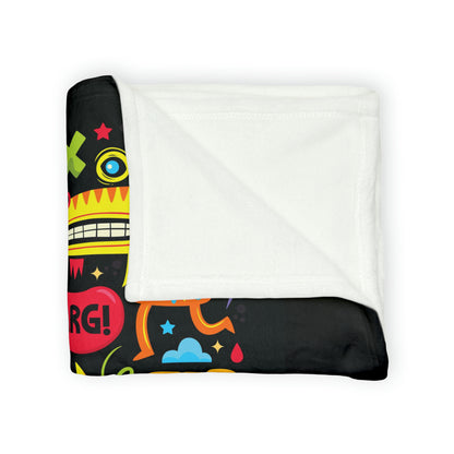 Kid Monsters - Soft Polyester Blanket Blanket