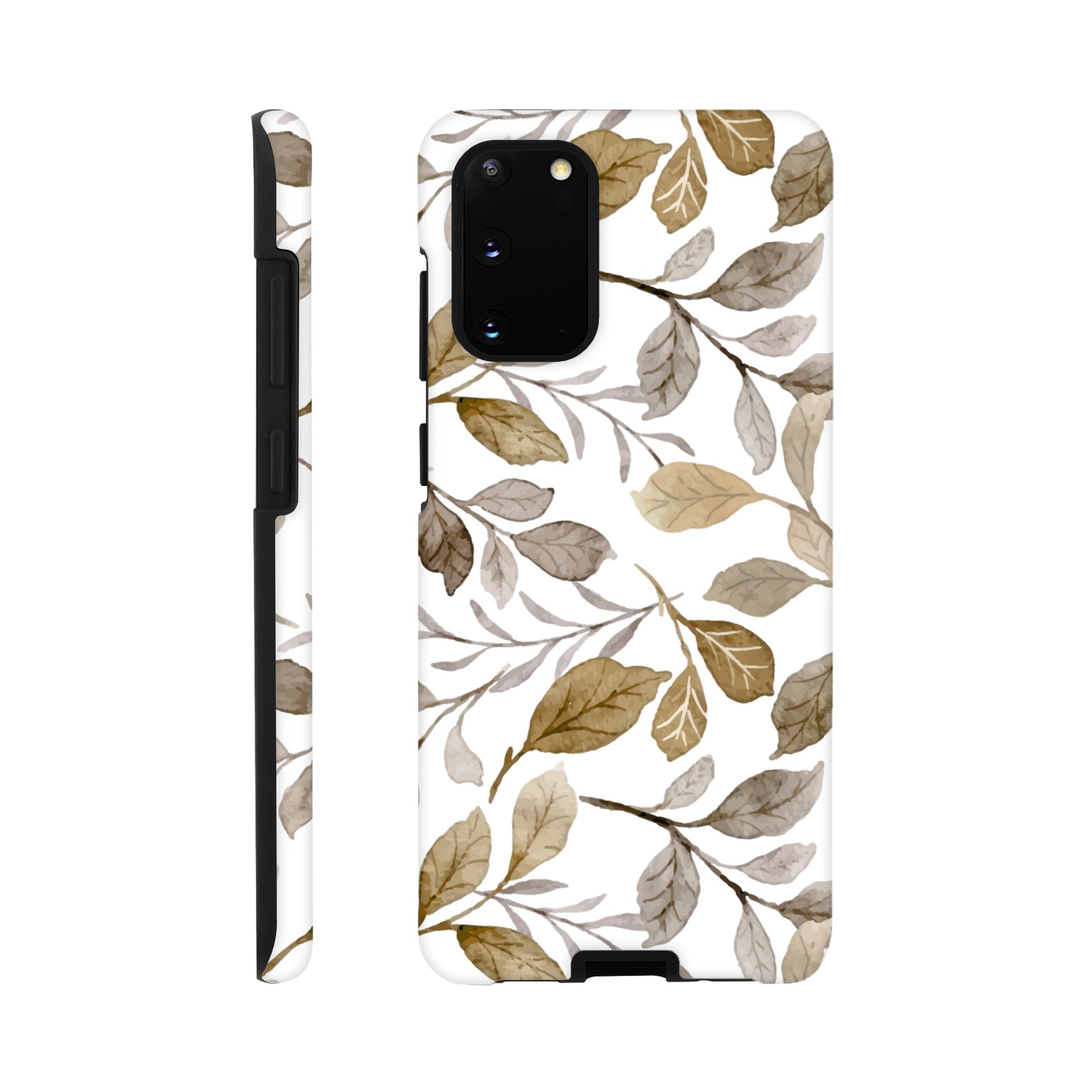 Autumn Leaves - Phone Tough Case Galaxy S20 Phone Case Plants