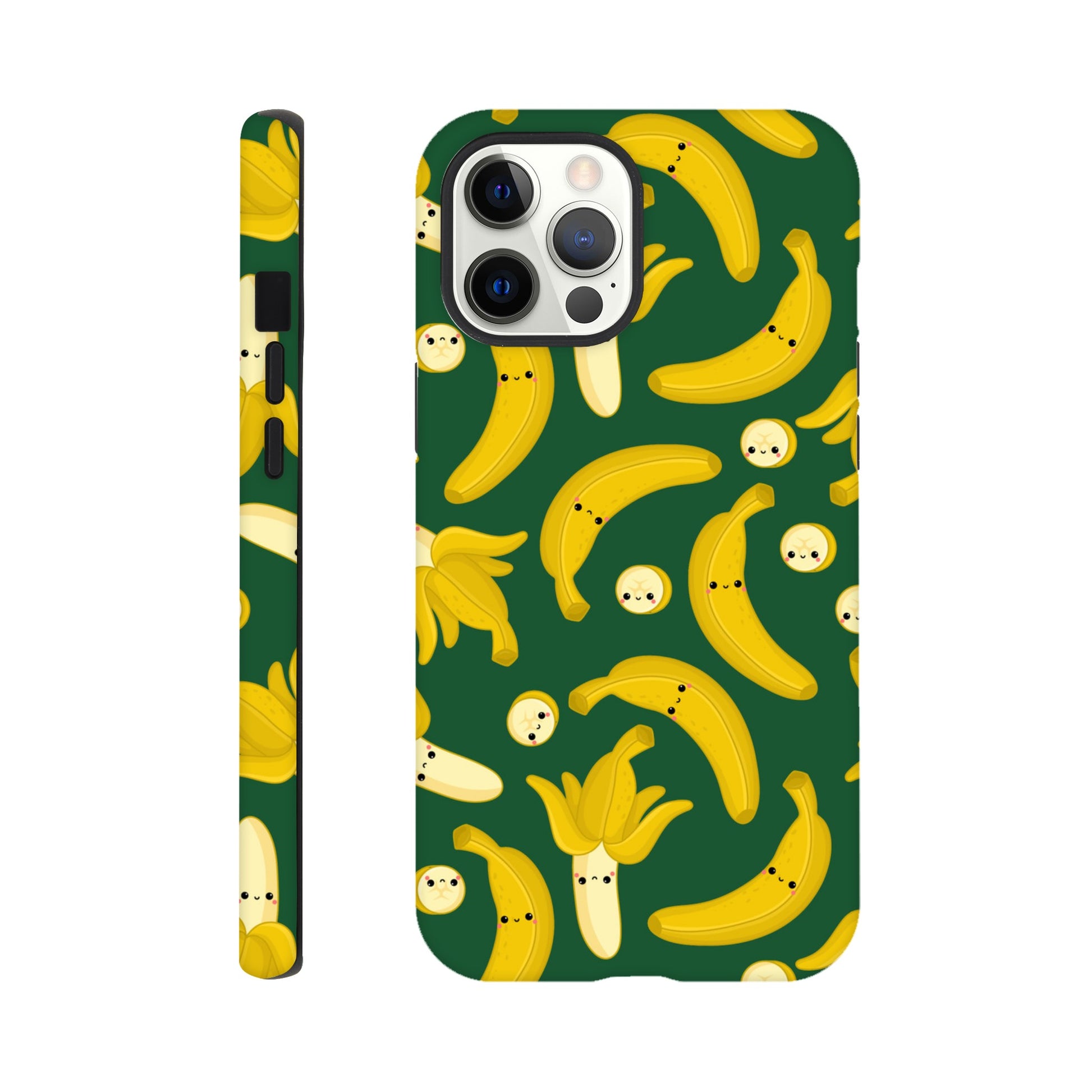 Happy Bananas - Phone Tough Case iPhone 12 Pro Max Phone Case food
