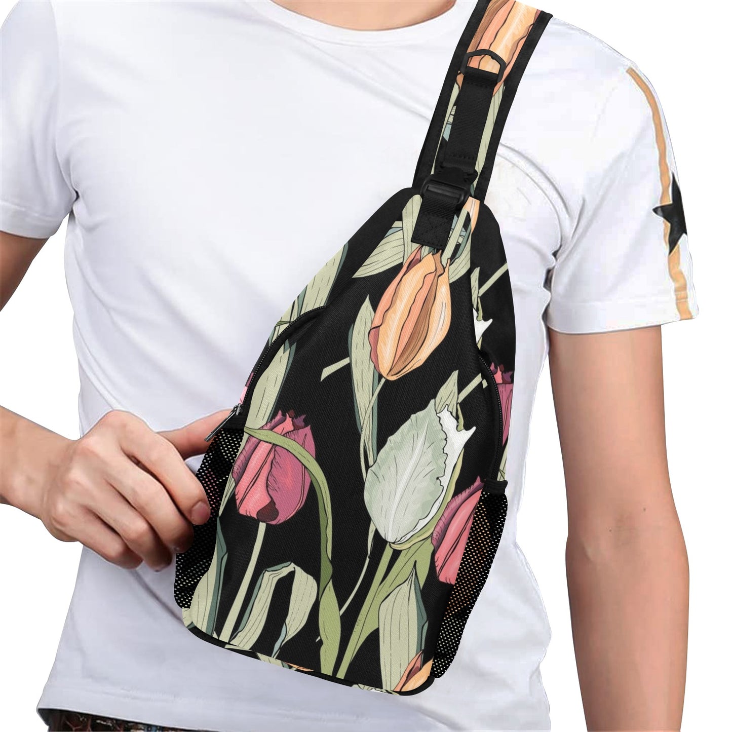 Tulips - Cross-Body Chest Bag Cross-Body Chest Bag