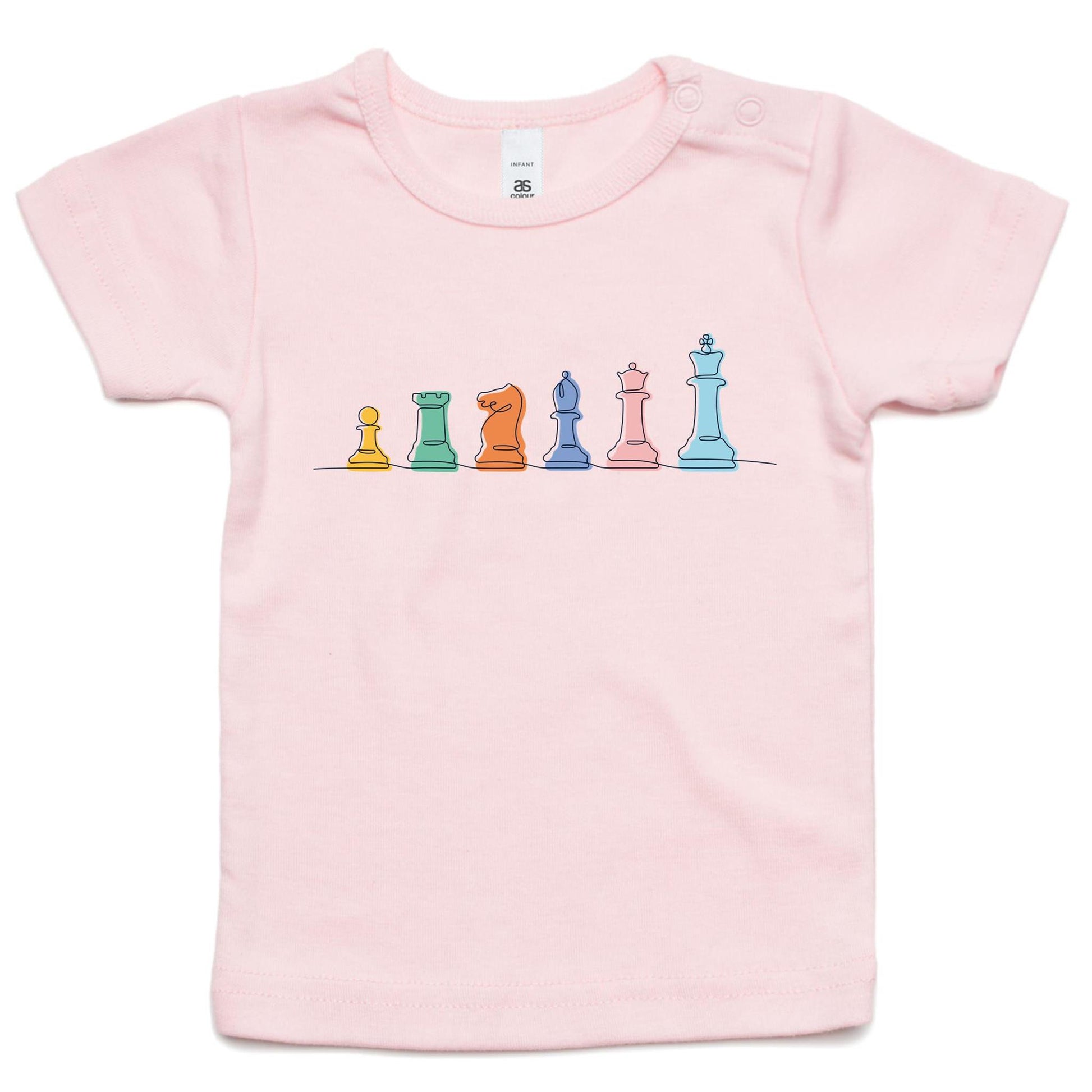 Chess - Baby T-shirt Pink Baby T-shirt Chess Games