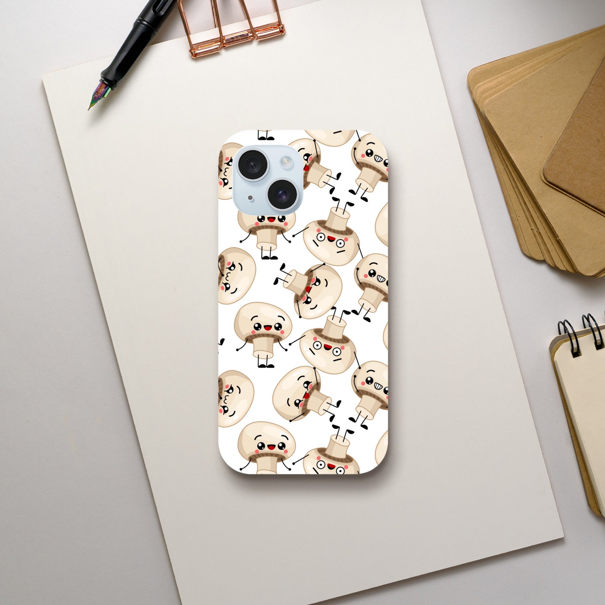Cute Mushrooms - Phone Tough Case iPhone 15 Phone Case