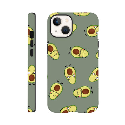 Avocado Characters - Phone Tough Case iPhone 13 Phone Case food