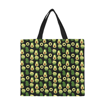 Cute Avocados - Full Print Canvas Tote Bag Full Print Canvas Tote Bag
