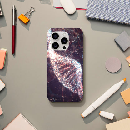 Glittery DNA - Phone Tough Case iPhone 15 Pro Phone Case