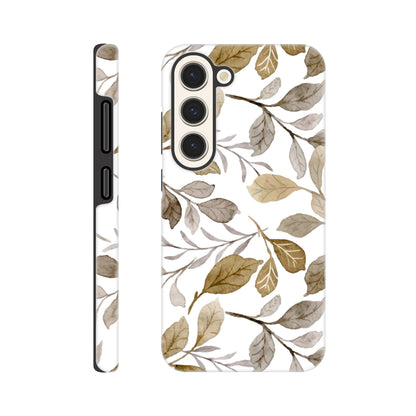 Autumn Leaves - Phone Tough Case Galaxy S23 Phone Case Plants