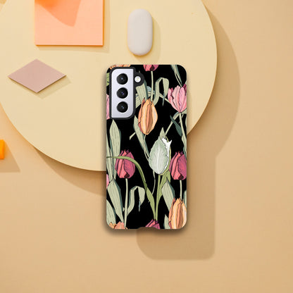 Tulips - Phone Tough Case Galaxy S21 Phone Case