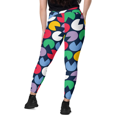 Hungry Circles - Leggings with pockets, 2XS - 6XL Leggings With Pockets 2XS - 6XL (US)