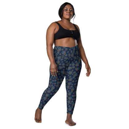 Atoms - Leggings with pockets, 2XS - 6XL 6XL Leggings With Pockets 2XS - 6XL (US)