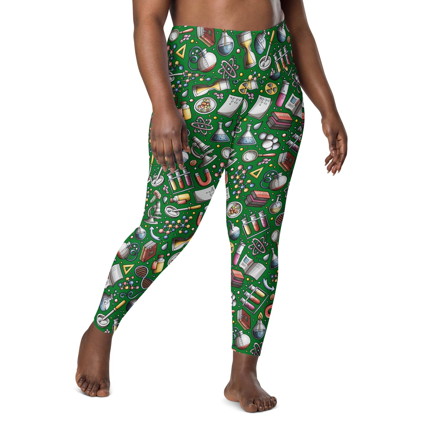 Science Love - Leggings with pockets, 2XS - 6XL Leggings With Pockets 2XS - 6XL (US)
