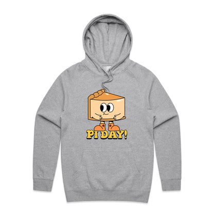 Pi Day - Supply Hood Grey Marle Mens Supply Hoodie
