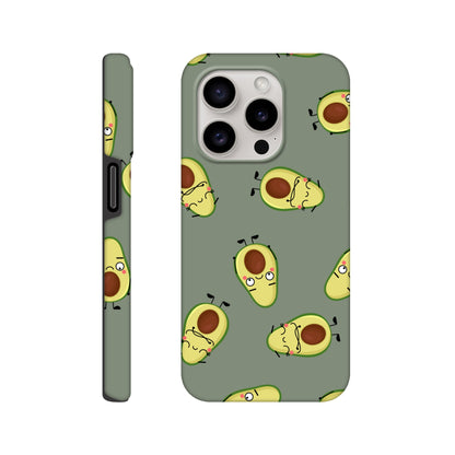 Avocado Characters - Phone Tough Case iPhone 15 Pro Phone Case food