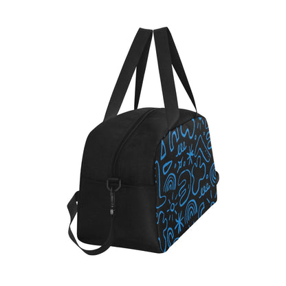 Blue Squiggle - Gym Bag Gym Bag