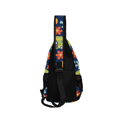 Hippy Caravan - Cross-Body Chest Bag Cross-Body Chest Bag