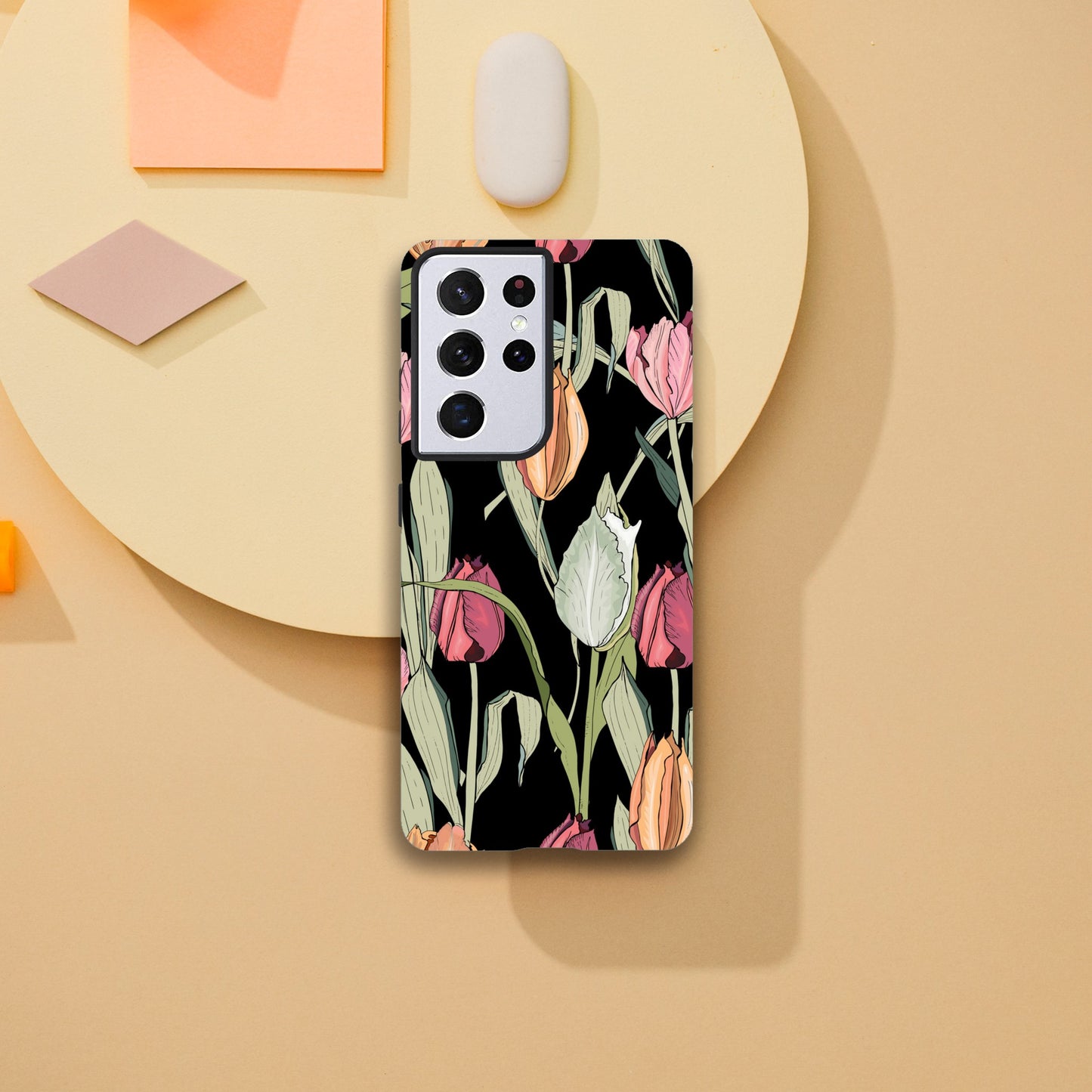 Tulips - Phone Tough Case Galaxy S21 Ultra Phone Case