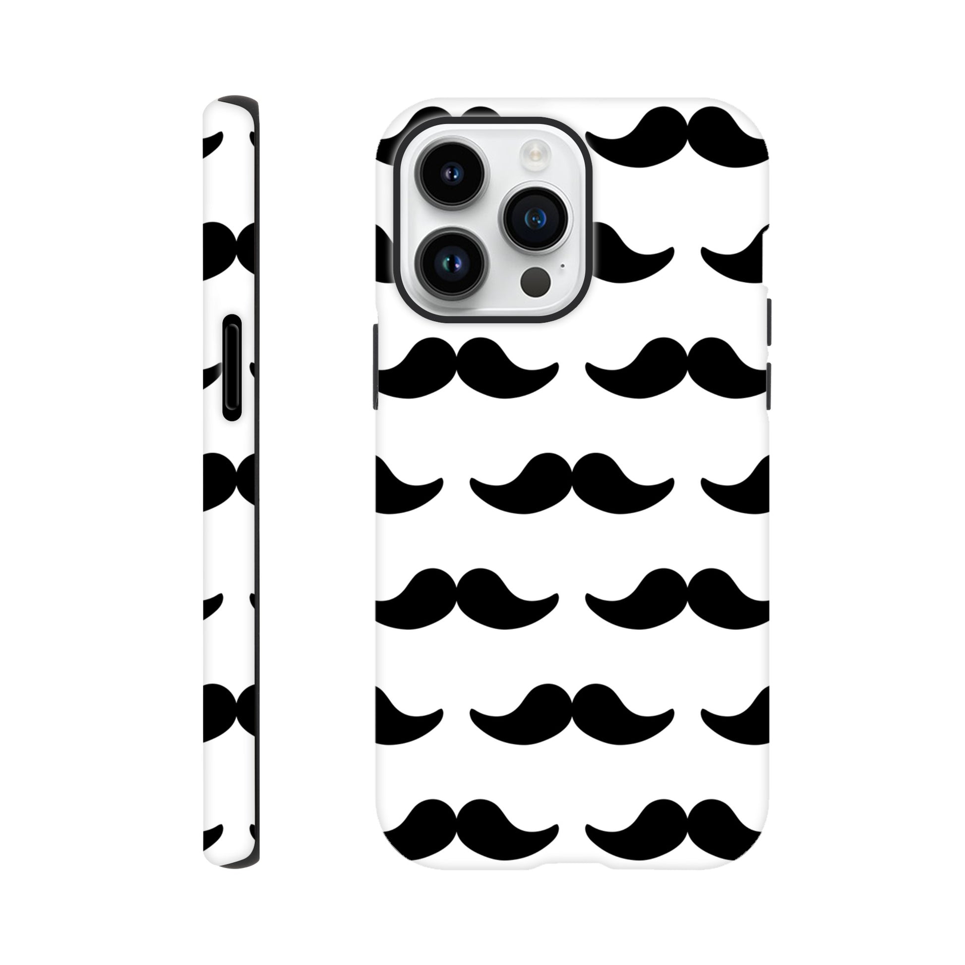 Moustache - Phone Tough Case iPhone 14 Pro Max Phone Case Funny