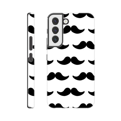 Moustache - Phone Tough Case Galaxy S22 Phone Case Funny