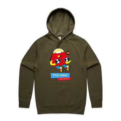 The View From The 90's - Supply Hood Army Mens Supply Hoodie Retro