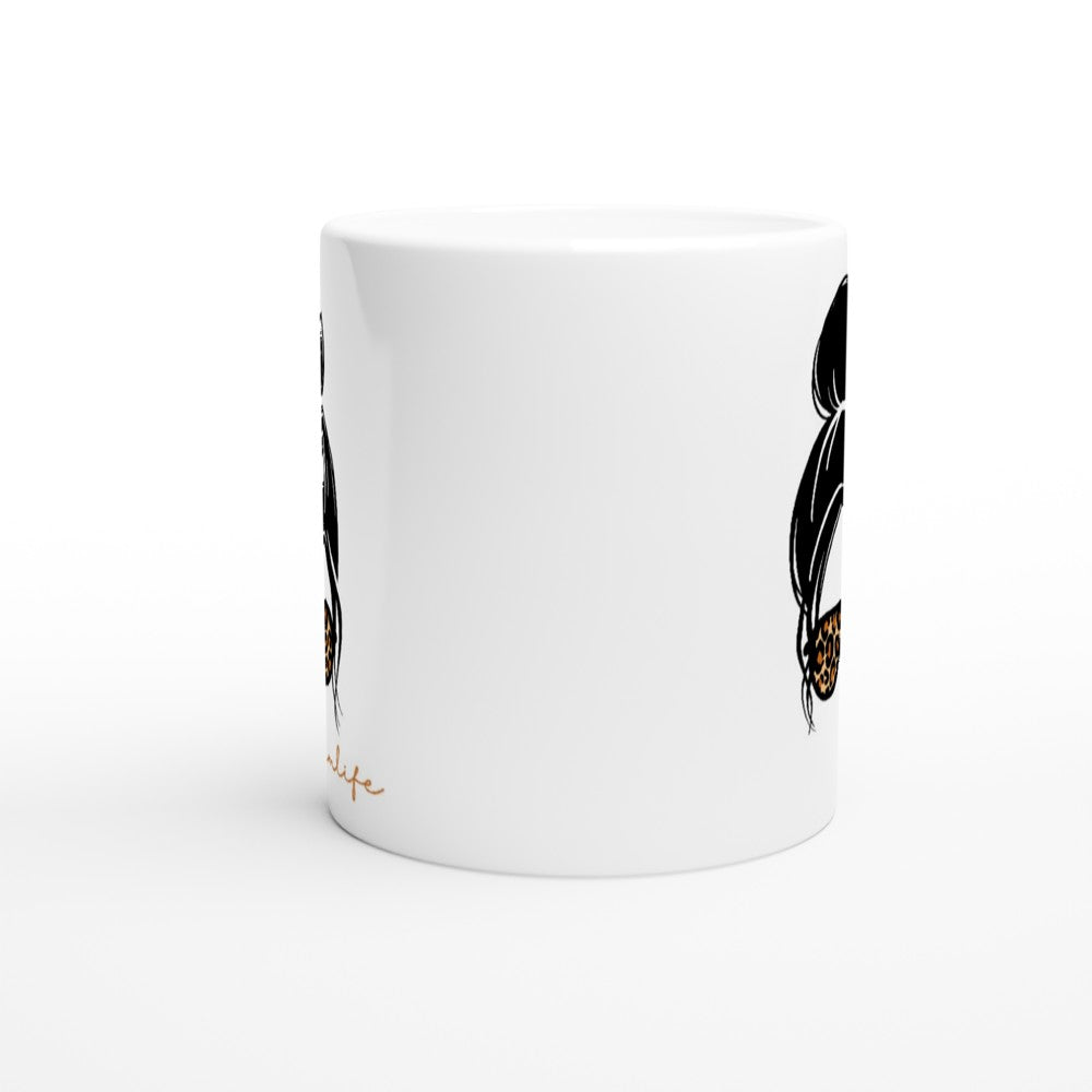 Mumlife - White 11oz Ceramic Mug White 11oz Mug mum